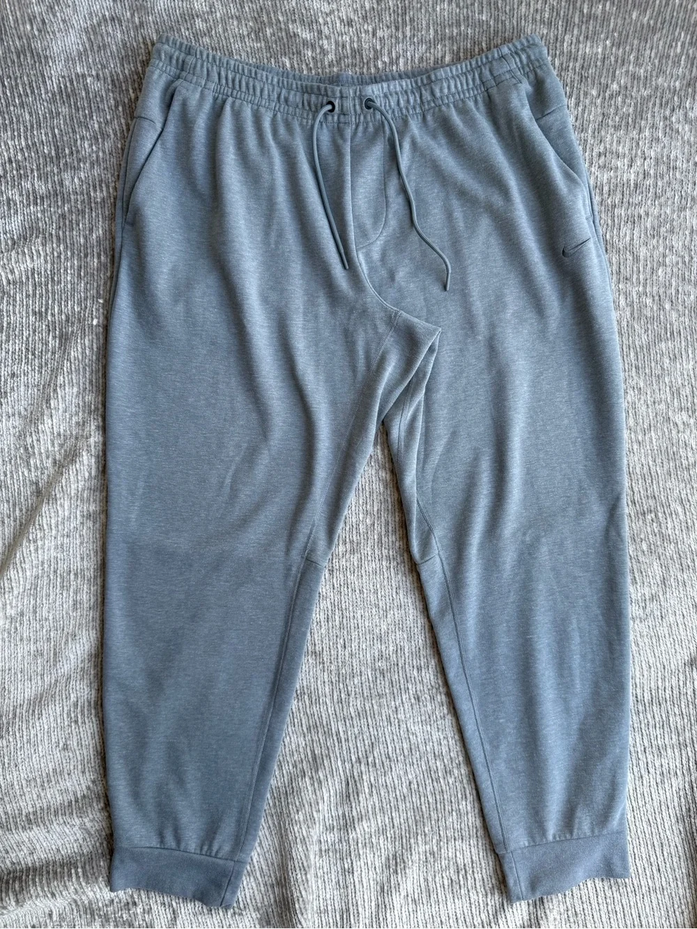 Nike Primary Fleece Men's Dri-FIT UV Performance Joggers Grey Size XL